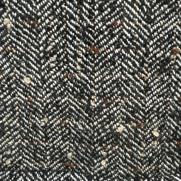 Must Have Abercrombie & Fitch Y2K Black and White Pea Coat - Picture 7 of 8